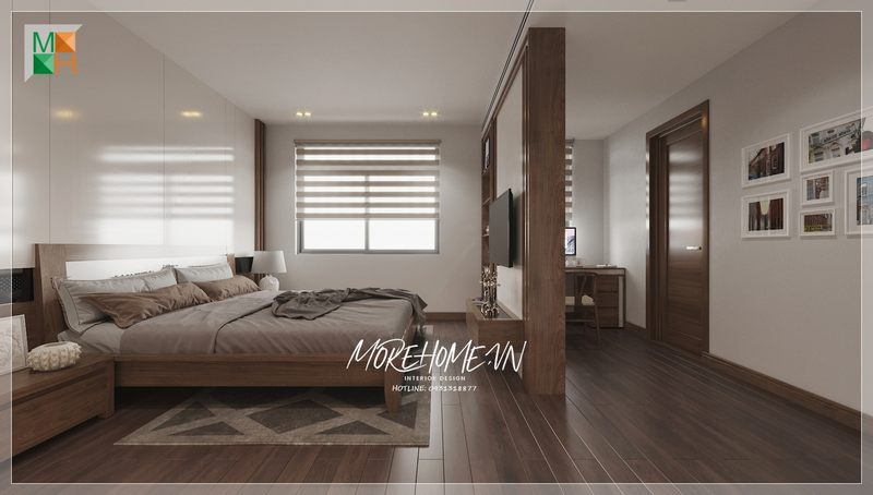 Cửa gỗ đóng vai trò giúp không gian trở nên riêng tư và tách biệt với các không gian khác trong tổ ấm của gia đình.