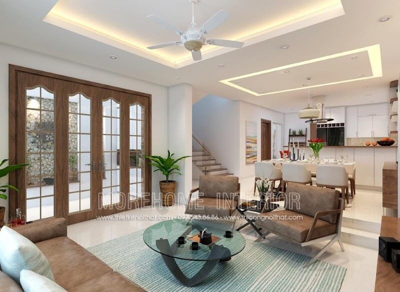 nhất
Bàn trà MH-HD008 làm nên sự đẹp đẽ của phòng khách chung cư.